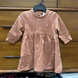 Quincy Mae Terracotta Star Sweatshirt Dress